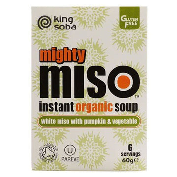 King Soba Organic Miso Pumpkin &amp; Vegetable Soup