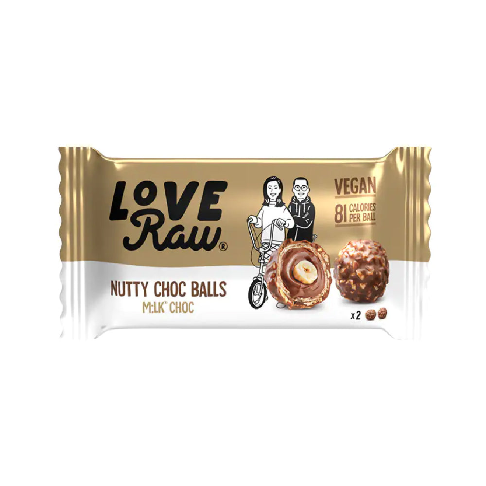 Love Raw Milk Choc Nutty Balls