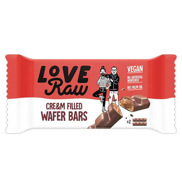Love Raw Cream Wafer Bars