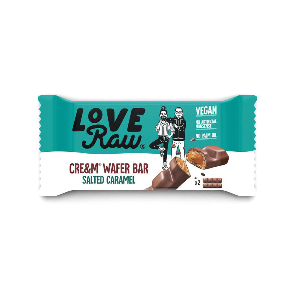 Love Raw Salted Caramel Wafer Bar