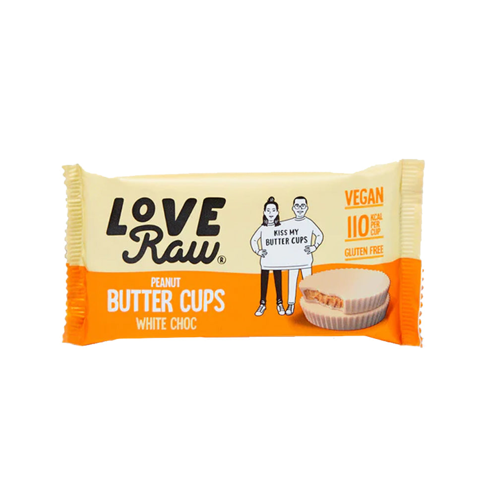 Love Raw White Chocolate Peanut Butter Cups