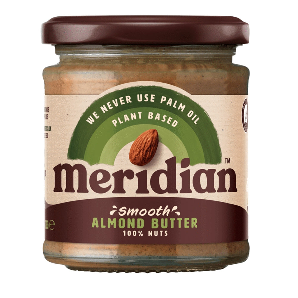 Meridian Smooth Almond Butter jar