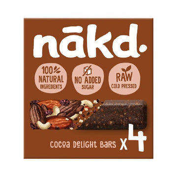 Nakd Cocoa Delight 4 pack