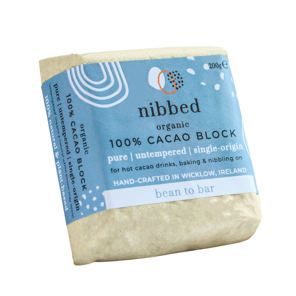 Nibbed Organic 100% Cacao Block