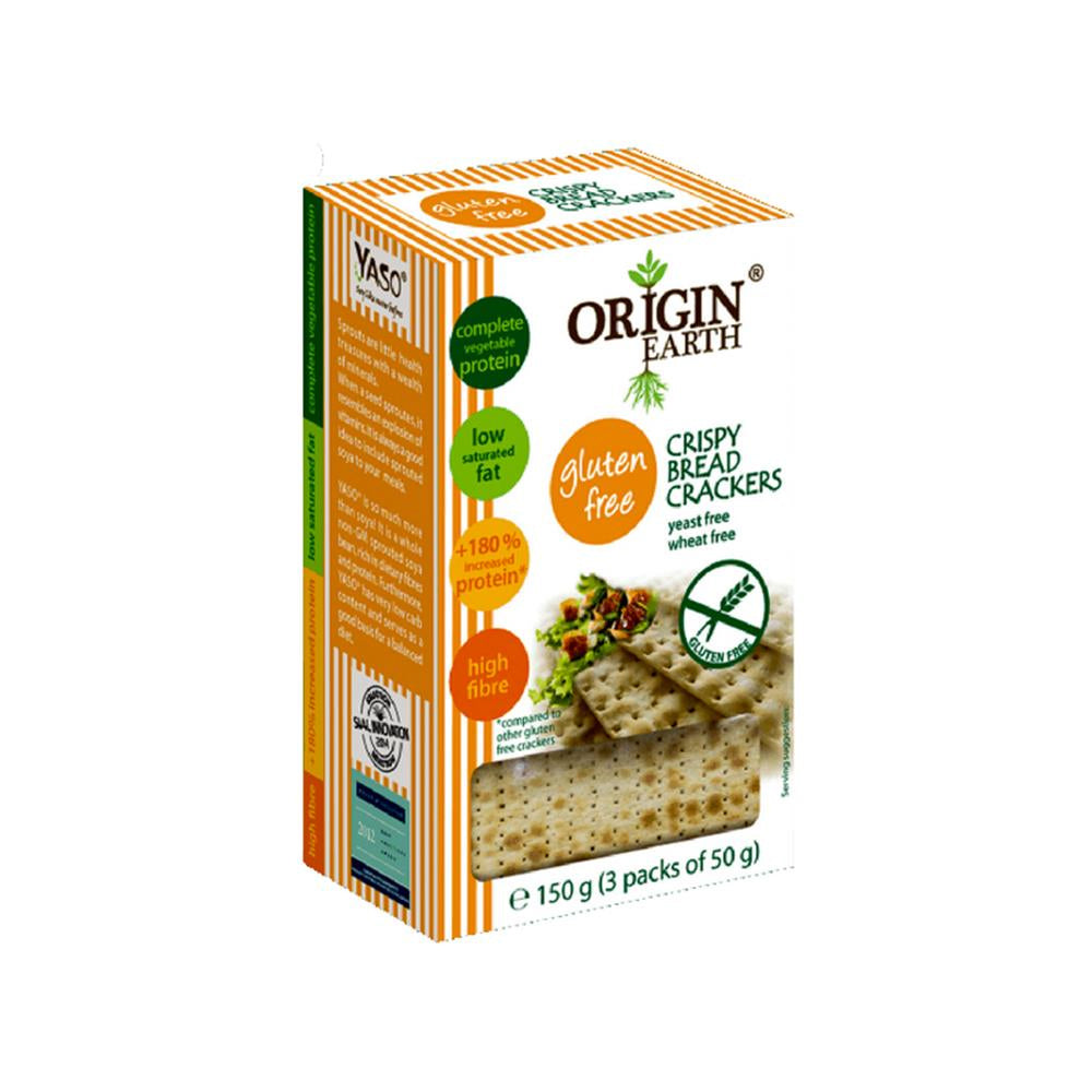 Origin Earth Gluten Free Crispbread Crackers