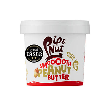 tub of Pip &amp; Nut Classic Smooth Peanut Butter