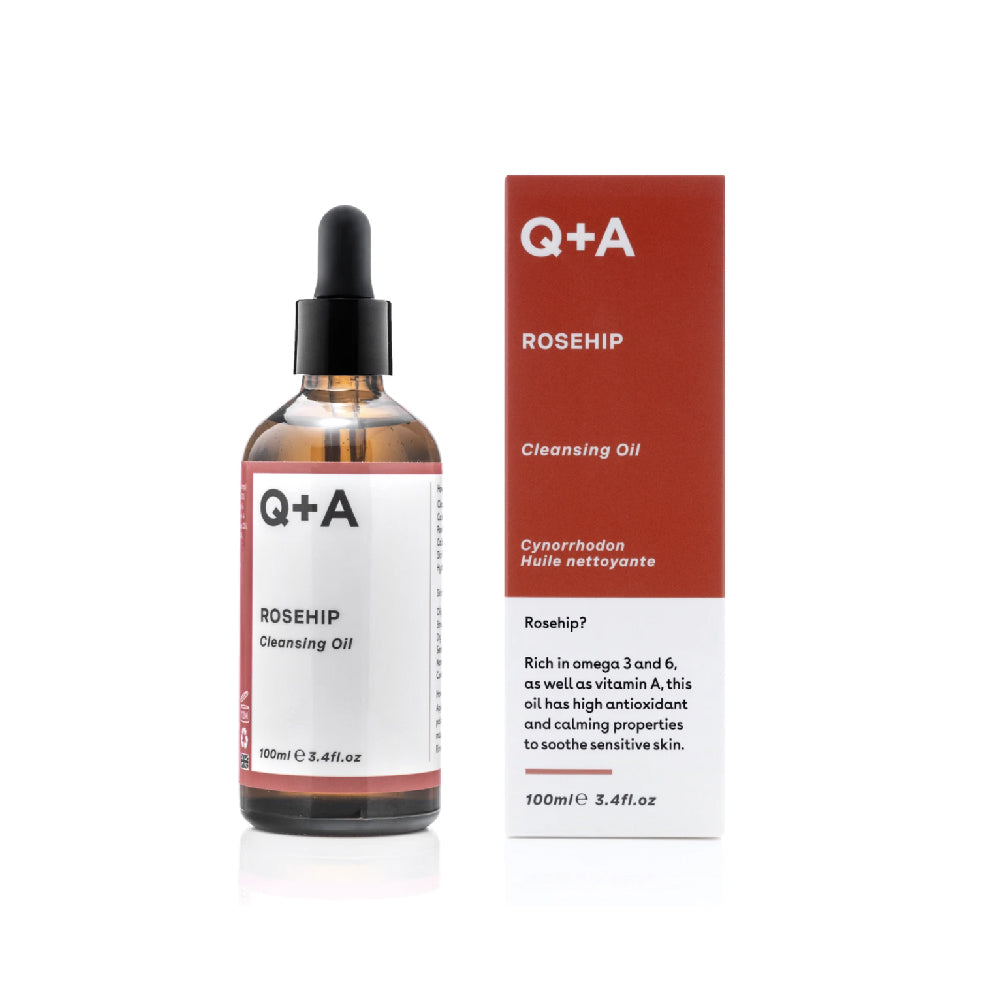 Q+A Rosehip Cleansing Oil