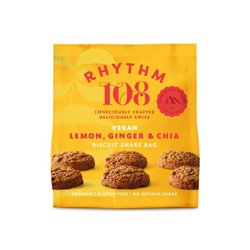 Rhythm 108 Lemon Ginger Tea Biscuits