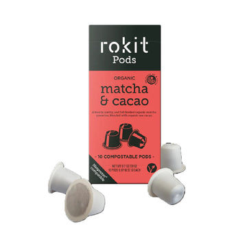 Rokit Matcha &amp; Cacao Organic Superfood Pods