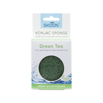 Skoon Konjac Sponge - Green Tea