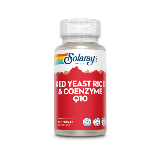 Solaray Red Yeast Rice Plus Co-Q-10