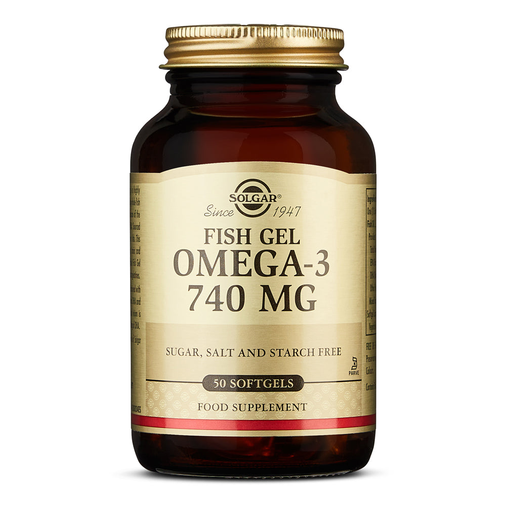 Solgar Fish Gel Omega-3 740mg