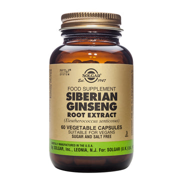 Solgar® Siberian Ginseng Root Extract Vegetable Capsules