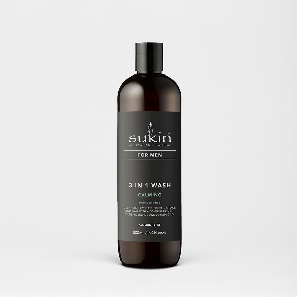 Sukin for Men 3 in 1 Calming Body Wash
