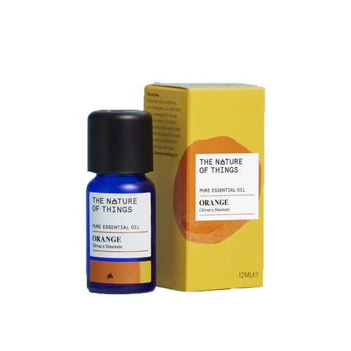 bottle of The Nature Of Things Orange Essential Oil 12ml