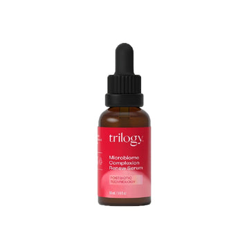 bottle of Trilogy Microbiome Complexion Renew Serum
