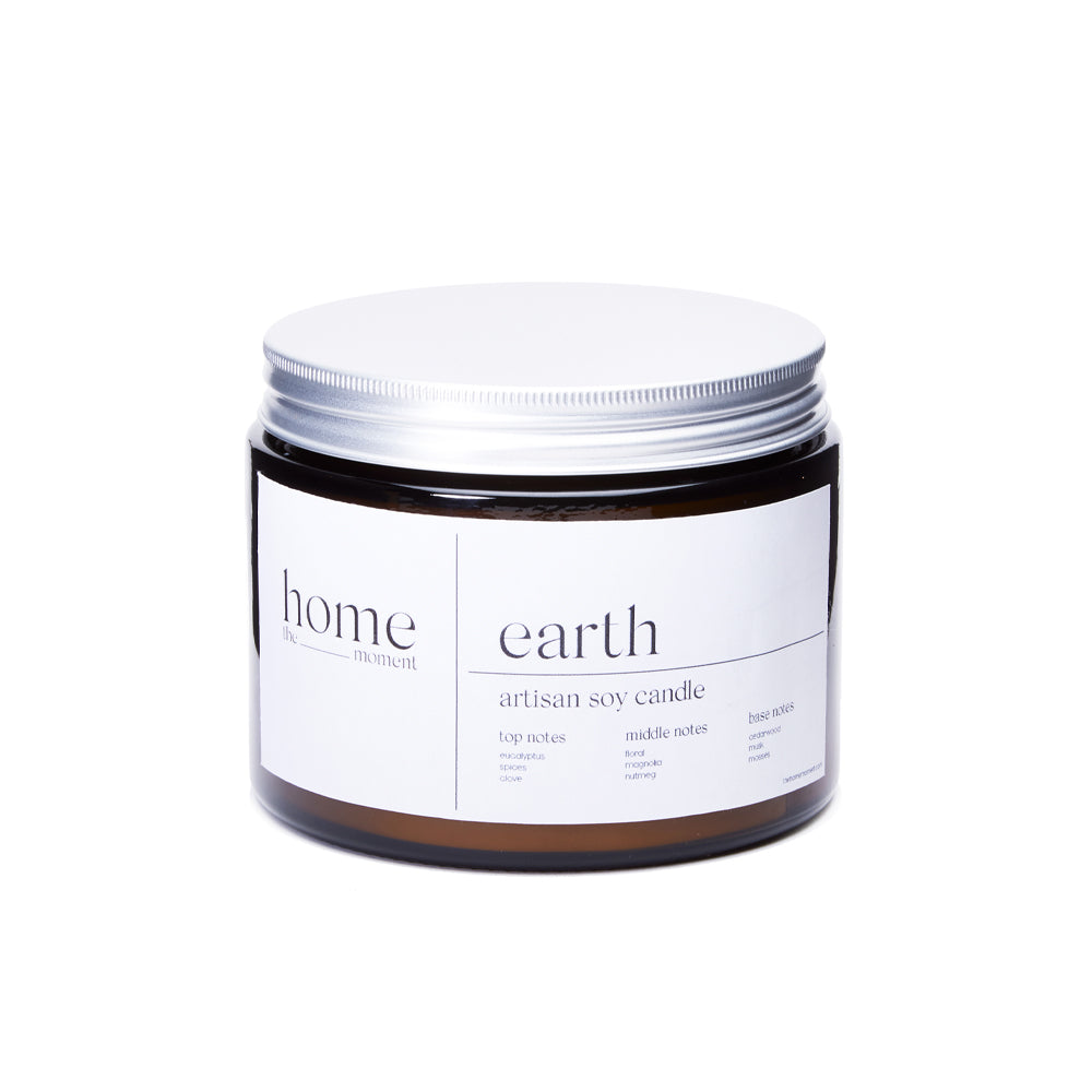 The Home Moment Earth Artisan Soy Candle