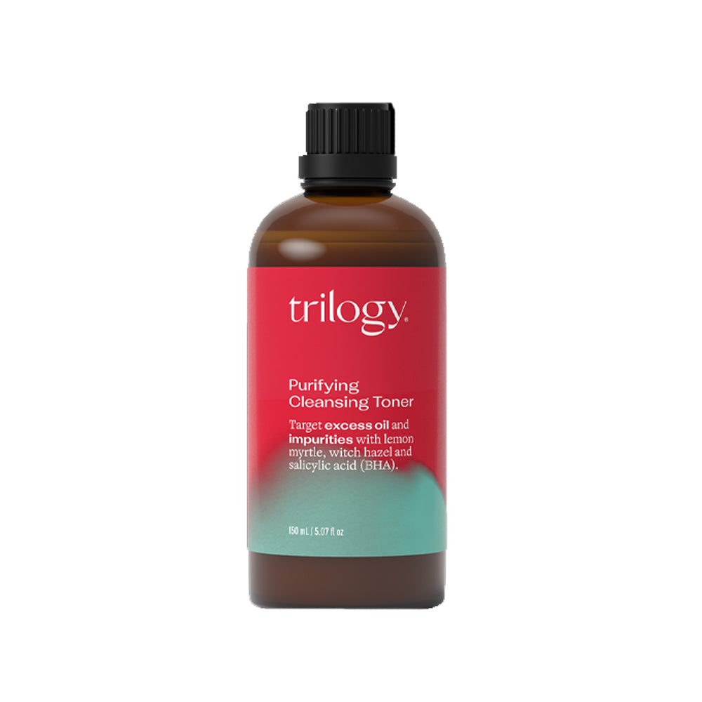 bottle of Trilogy Purifying Cleansing Toner