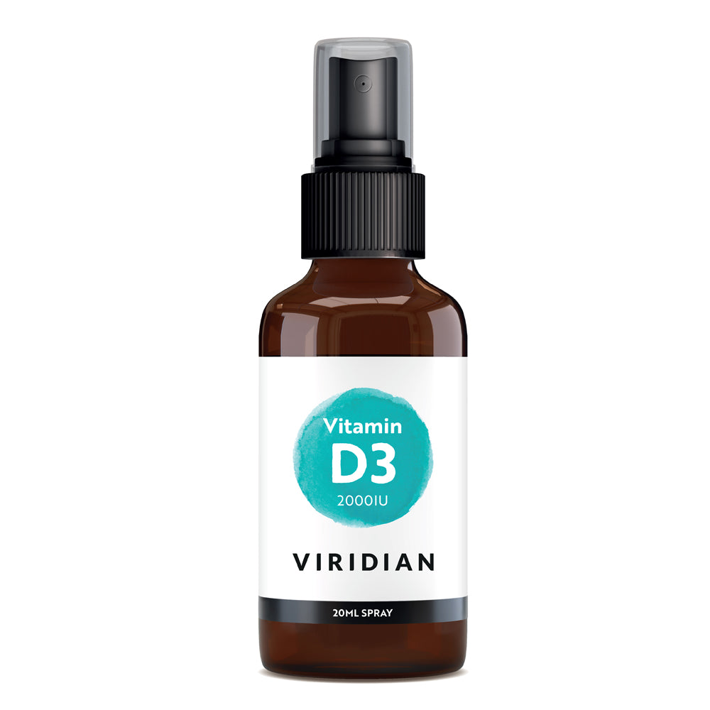 Viridian Liquid Vitamin D3 Drops 2000iu