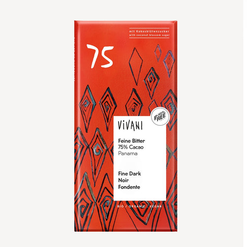 Vivani Organic Fine Dark 75% Cocoa Chocolate