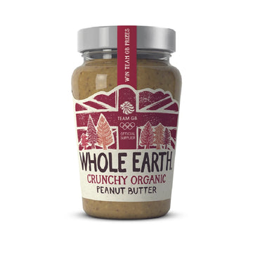 jar of Whole Earth Crunchy Peanut Butter