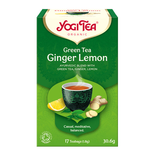 Yogi Tea Organic Green Tea Ginger Lemon Tea