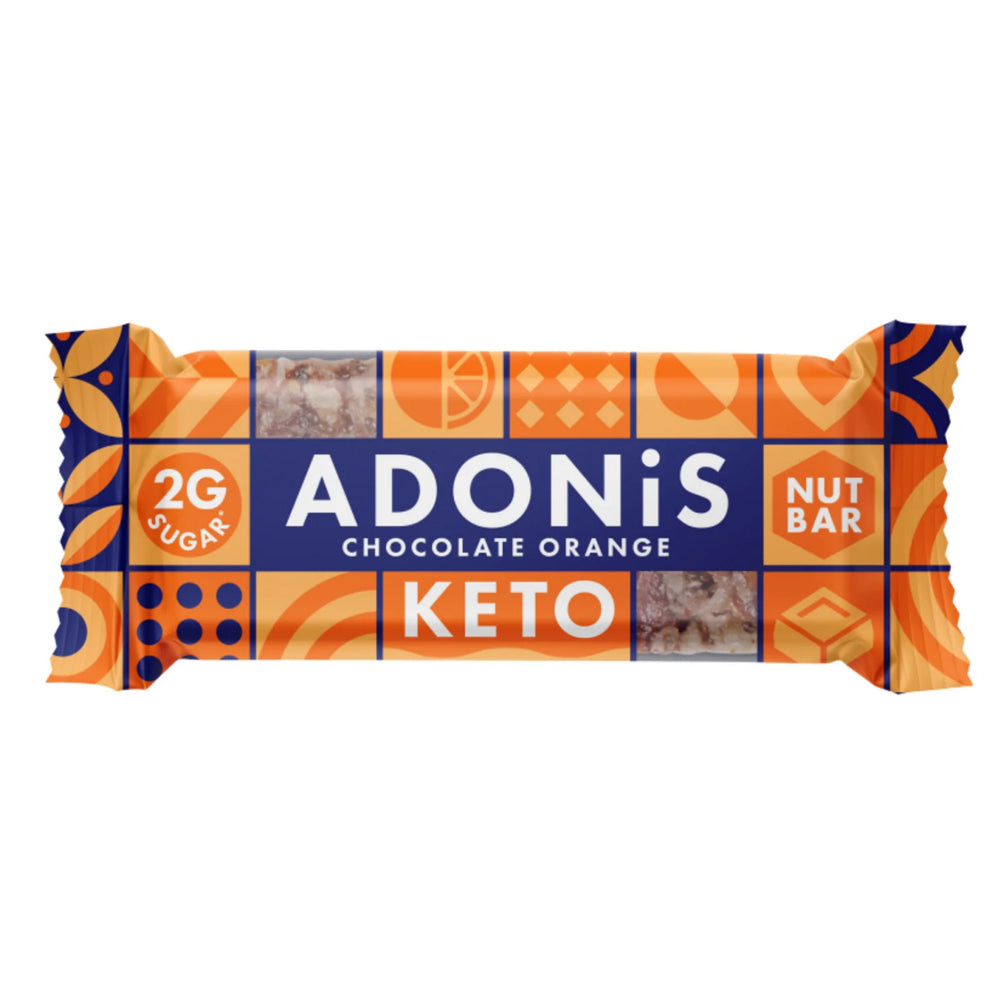 Adonis Keto Dark Cocoa Orange Bars