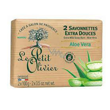 Le Petit Olivier Extra Mild Soap Double Pack Aloe Vera