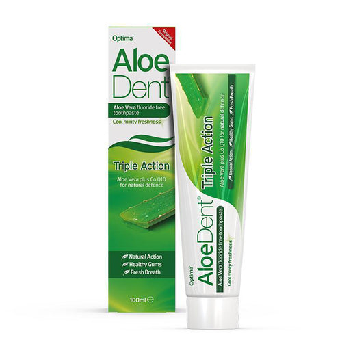 AloeDent Triple Action Fluoride Free Toothpaste