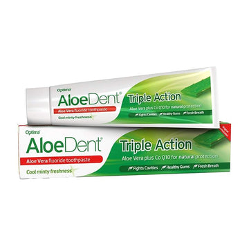 Aloe Dent Triple Action Toothpaste with Flouride