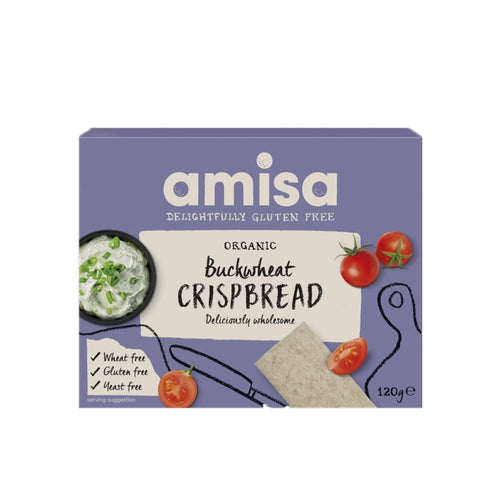 Amisa Organic Gluten Free Buckwheat Crispbread