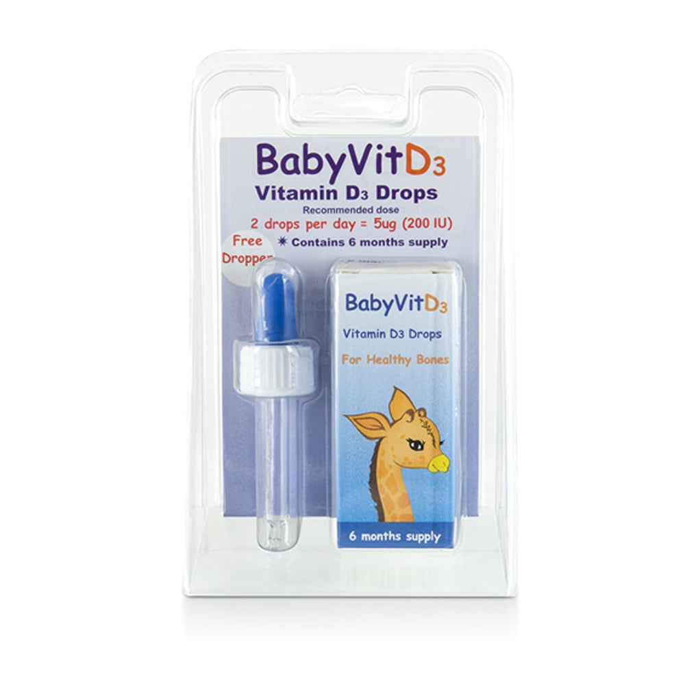 BabyVit Vitamin D3 Drops | Evergreen Healthfoods