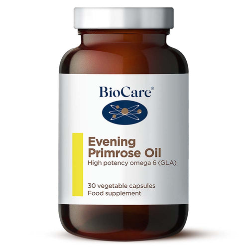 Biocare Evening Primrose Oil 30 Capsules Glass Jar
