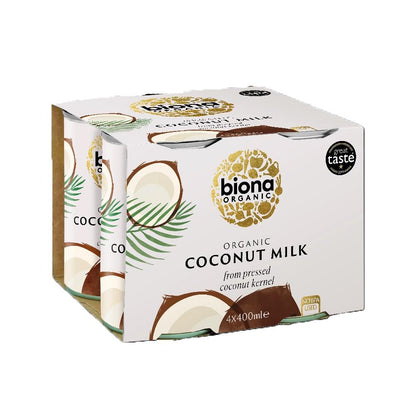 Biona Organic Coconut Milk 4 pack