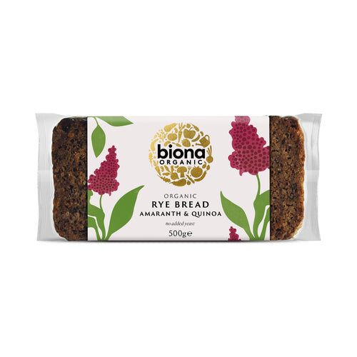 pack of Biona Organic Rye Bread with Amaranth &amp; Quinoa