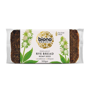 Biona Organic Rye Bread with Hemp Seed