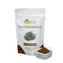 Wild Irish Seaweed Bladderwrack Powder with bowl of bladderwrack