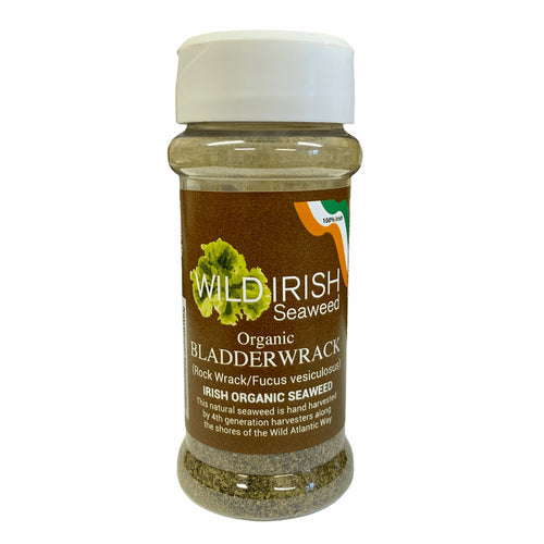 jar of Wild Irish Seaweed Organic Bladderwrack Sprinkle