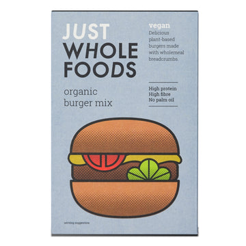 Just Wholefoods Organic &amp; Vegan Burger Mix