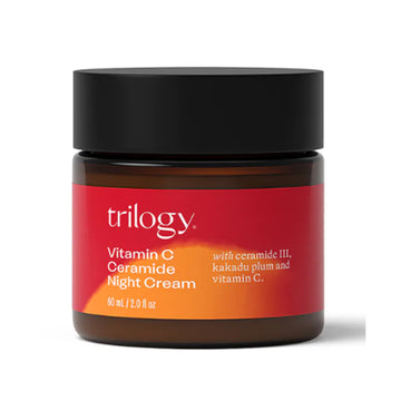 jar of Trilogy Vitamin C Ceramide Night Cream