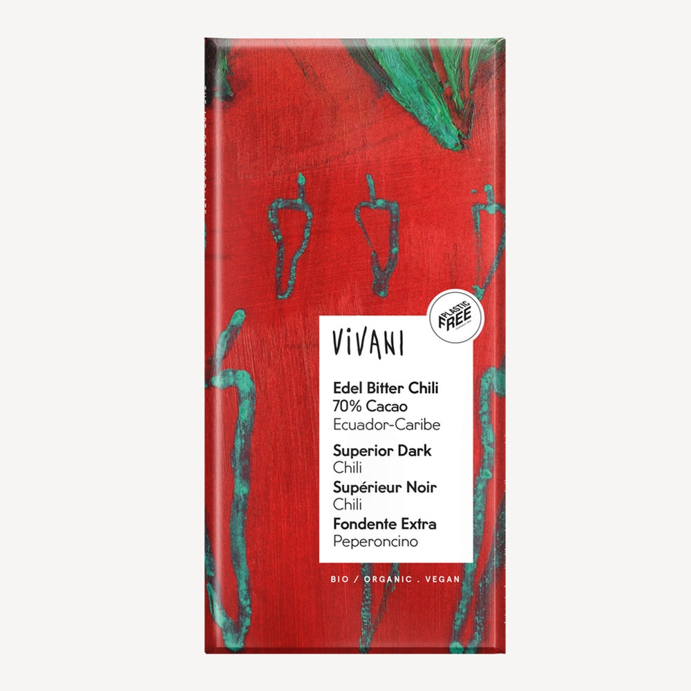 Vivani Organic Dark Chocolate with Chili