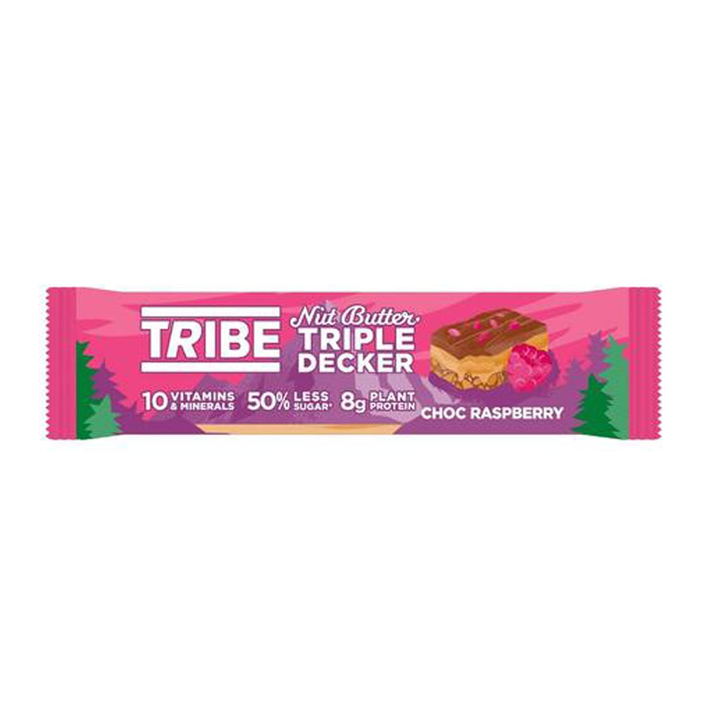 Tribe Nut Butter Triple Decker Choc Raspberry