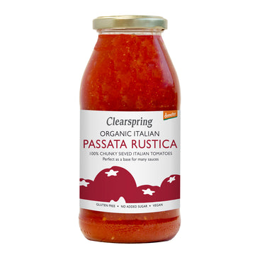 Jar of Clearspring Organic Passata Rustica 510g