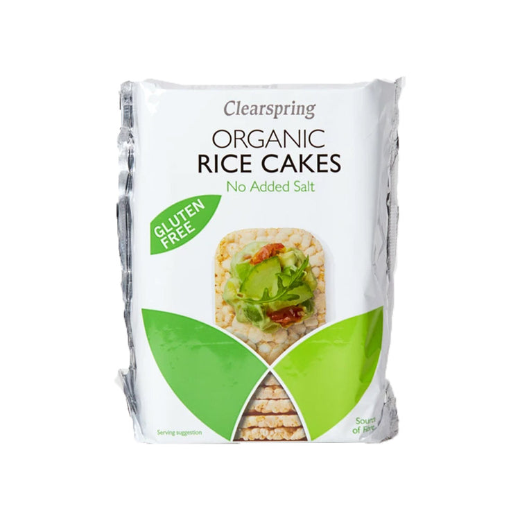 Clearspring Organic Rice Cakes No Added Salt | Evergreen