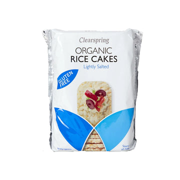 Packet of Clearspring Organic Salted Rice Cakes 130g
