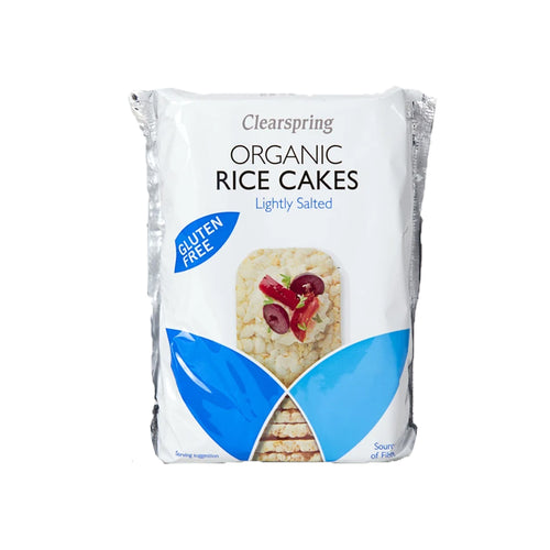 Packet of Clearspring Organic Salted Rice Cakes 130g
