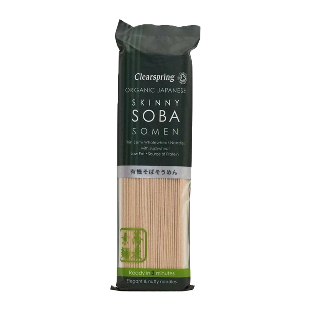 Packet of Clearspring Organic Soba Somen Noodles 210g