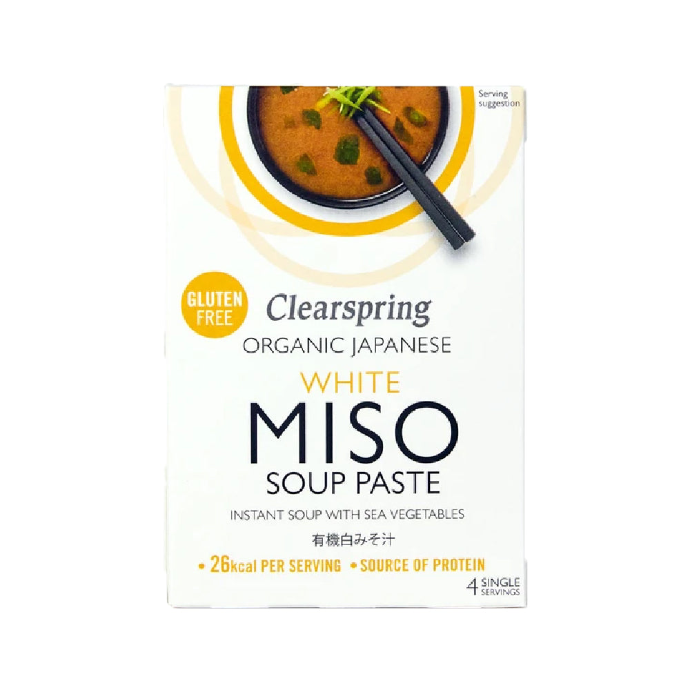 Packet of Clearspring Organic White Miso Paste