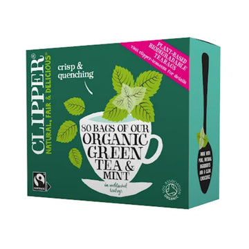 Clipper Organic Green Tea &amp; Mint