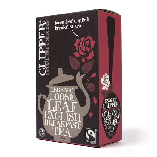 Clipper Organic Fairtrade English Breakfast Tea Loose Leaf